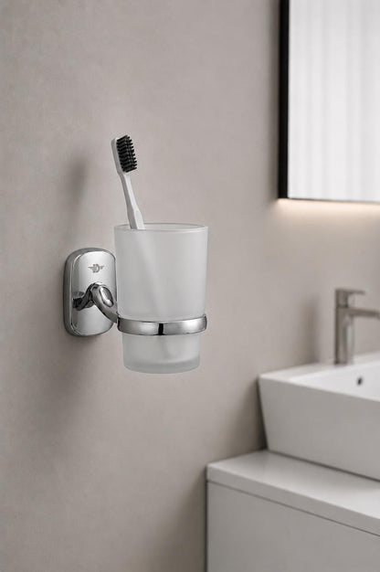 Delight Bathroom Accessories Set 116 silver color