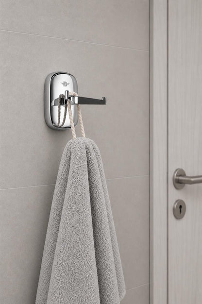 Delight Bathroom Accessories Set 116 silver color