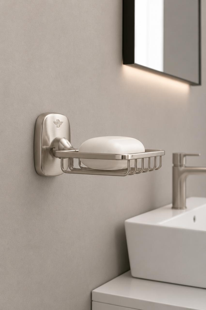 Delight Bathroom Accessories Set 116 gray color