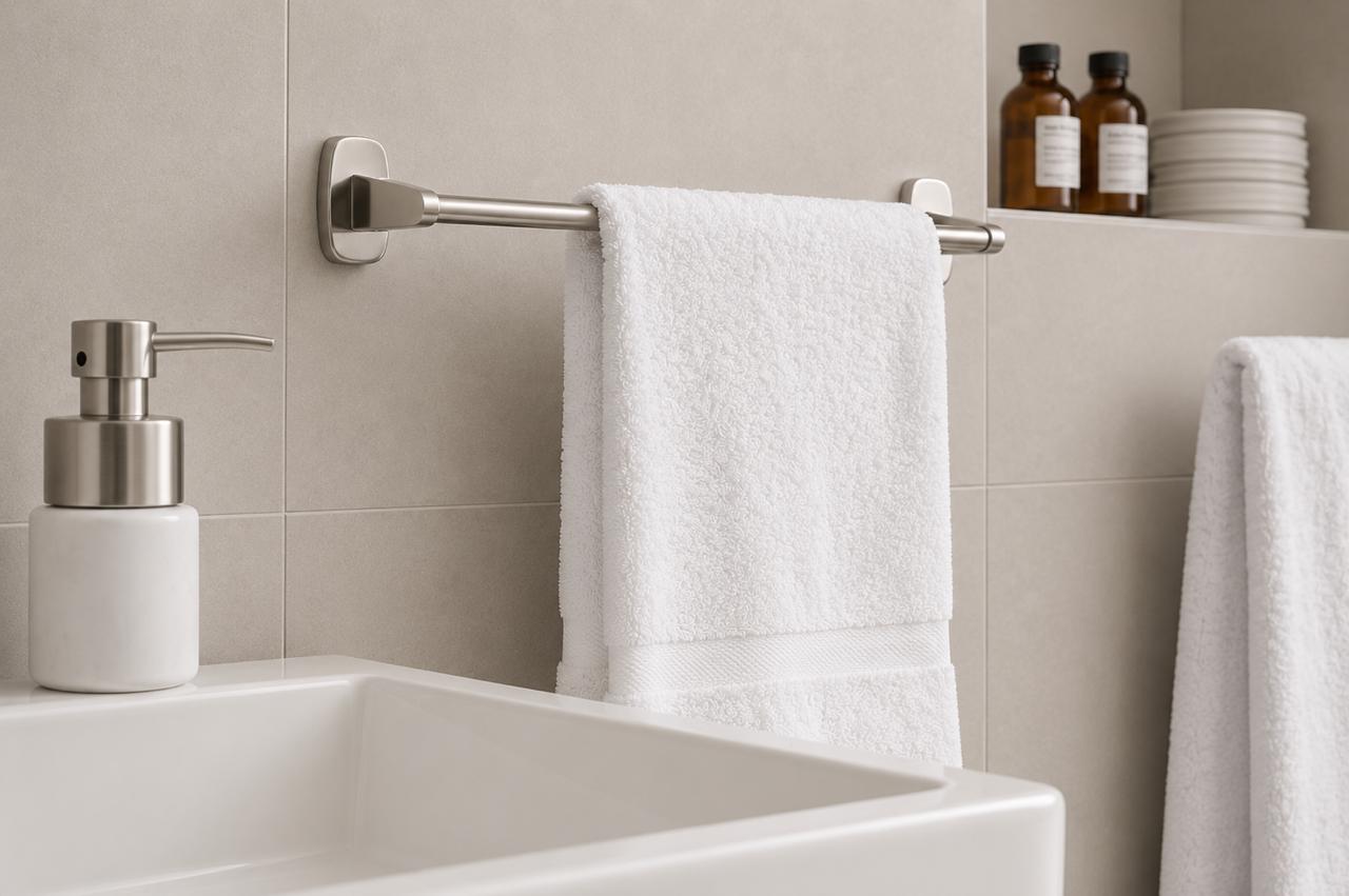 Delight Bathroom Accessories Set 116 gray color