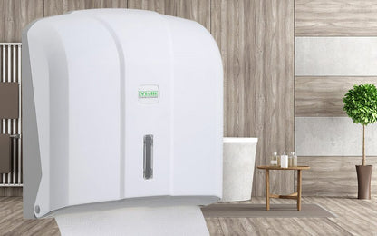 VIALLI Paper Towel Dispenser – Acrylic | Black & White | Model KH300