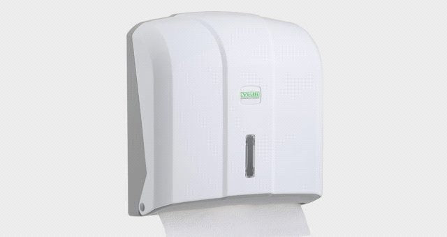 VIALLI Paper Towel Dispenser – Acrylic | Black & White | Model KH300