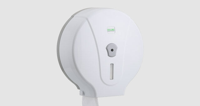 VIALLI Paper Towel Dispenser – Acrylic | Black & White | Model MJ1