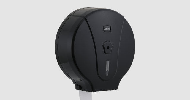 VIALLI Paper Towel Dispenser – Acrylic | Black & White | Model MJ1